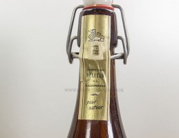 leeuw bier 0,7 liter fles 1954 detail